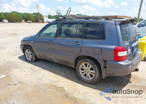 2007 Toyota Highlander Hybrid V6 from USA, damaged, VIN JTEGW21AX70019483
